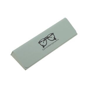 Triangle Eyeglasses Case Portable Eyeglasses Storage Green
